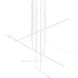 Vega Minor LED 47.25 inch White Multi Pendant Ceiling Light